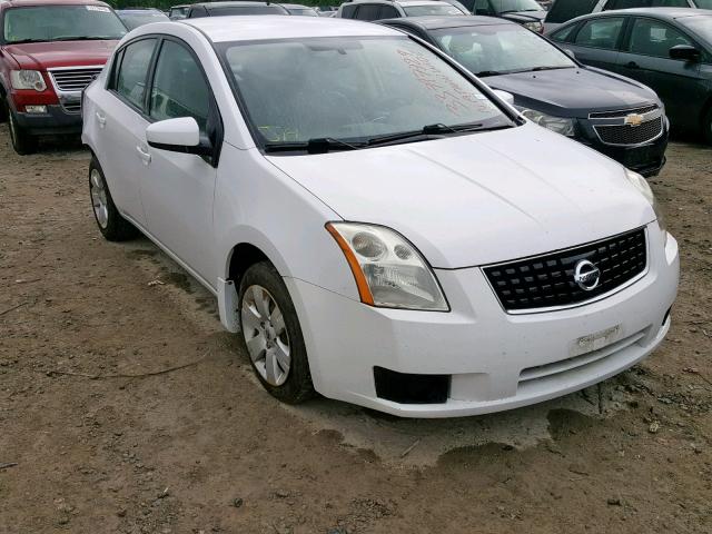 3N1AB61E69L671235 - 2009 NISSAN SENTRA 2.0 WHITE photo 1