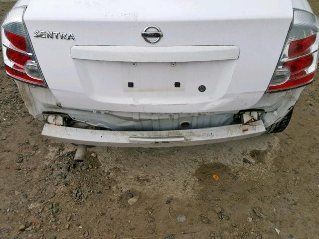 3N1AB61E69L671235 - 2009 NISSAN SENTRA 2.0 WHITE photo 9