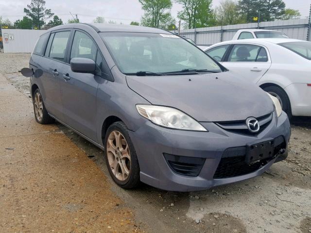 JM1CR2WL4A0360812 - 2010 MAZDA 5 GRAY photo 1