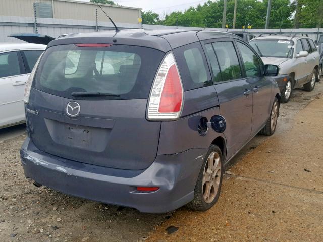 JM1CR2WL4A0360812 - 2010 MAZDA 5 GRAY photo 4