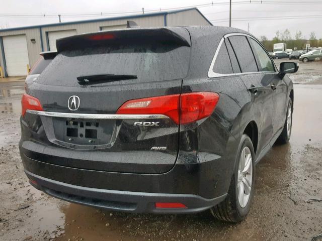 5J8TB4H50EL007505 - 2014 ACURA RDX TECHNO BLACK photo 4