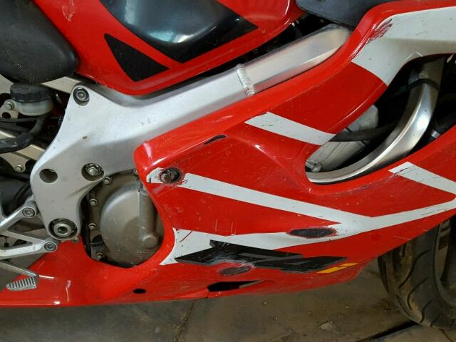 JH2PC3525XM000832 - 1999 HONDA CBR600 F4 RED photo 7