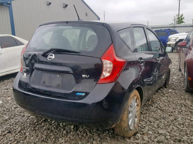 3N1CE2CP5GL360223 - 2016 NISSAN VERSA NOTE BLACK photo 4