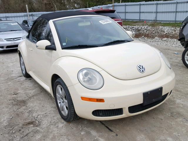 3VWPF31Y47M422960 - 2007 VOLKSWAGEN NEW BEETLE 黄色 照片 1