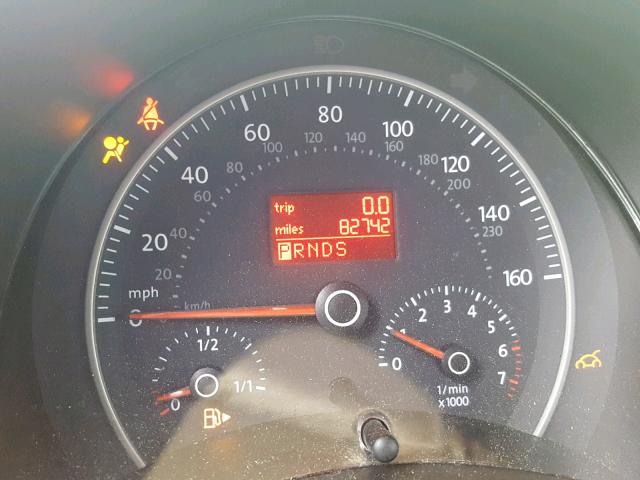 3VWPF31Y47M422960 - 2007 VOLKSWAGEN NEW BEETLE 黄色 照片 8