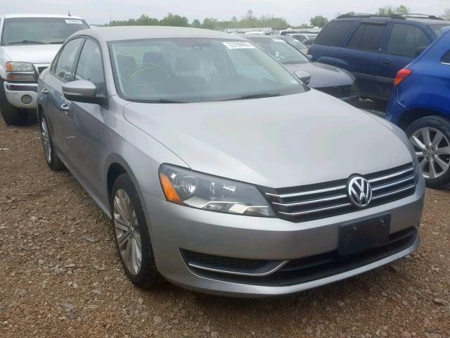 1VWAH7A33DC028617 - 2013 VOLKSWAGEN PASSAT S SILVER photo 1