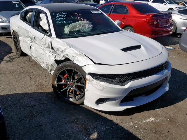 2C3CDXEJ5FH917200 - 2015 DODGE CHARGER SR WHITE photo 1