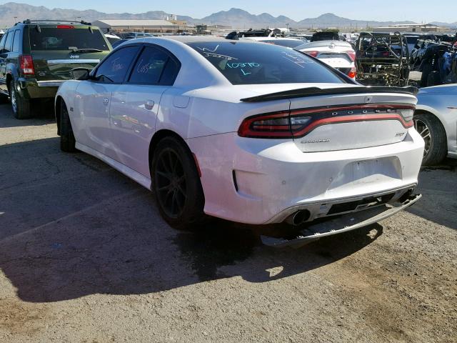 2C3CDXEJ5FH917200 - 2015 DODGE CHARGER SR WHITE photo 3