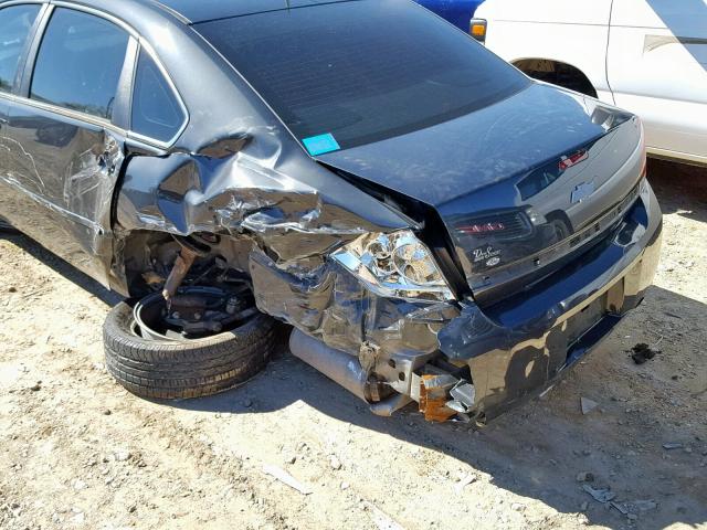 2G1WB5E37E1102808 - 2014 CHEVROLET IMPALA LIM GRAY photo 9