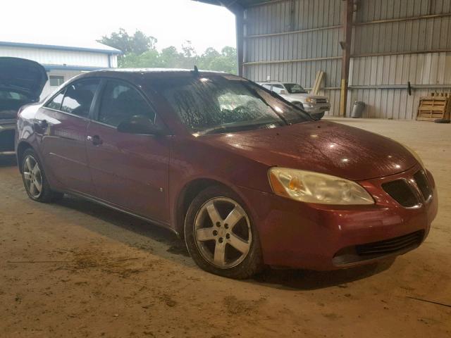 1G2ZH57N384127283 - 2008 PONTIAC G6 GT RED photo 1