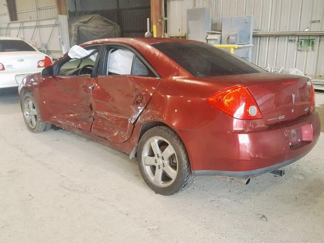 1G2ZH57N384127283 - 2008 PONTIAC G6 GT RED photo 3