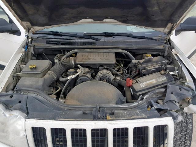 1J4GR48K06C158745 - 2006 JEEP GRAND CHER WHITE photo 7