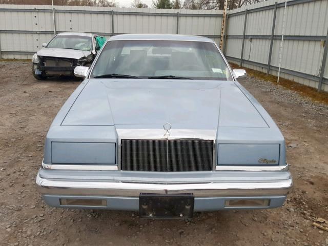 1C3BU6632JD175897 - 1988 CHRYSLER NEW YORKER BLUE photo 9