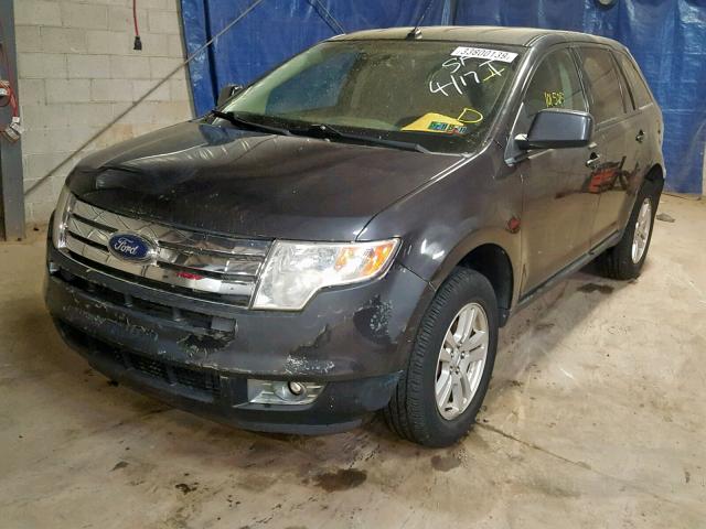 2FMDK48C37BA73272 - 2007 FORD EDGE SEL GRAY photo 2