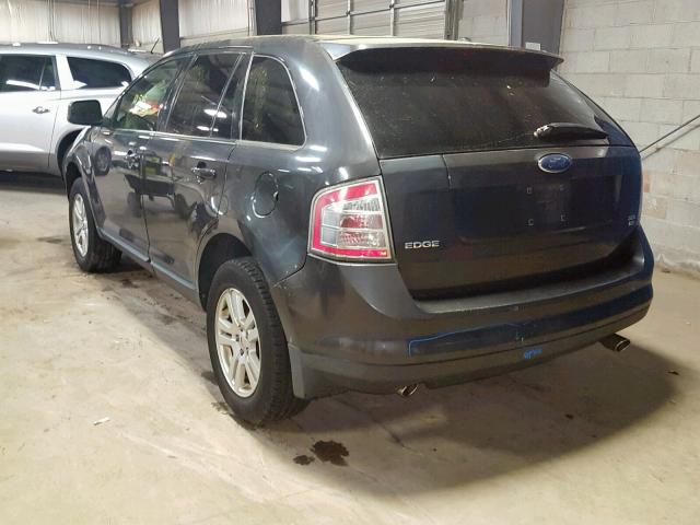 2FMDK48C37BA73272 - 2007 FORD EDGE SEL GRAY photo 3