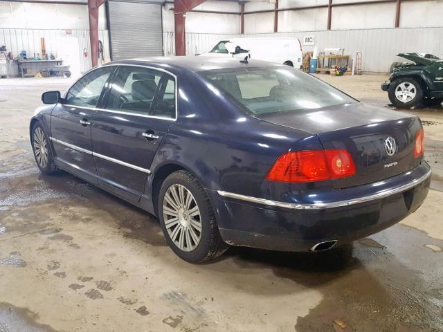 WVWAF03D058004897 - 2005 VOLKSWAGEN PHAETON 4. BLUE photo 3