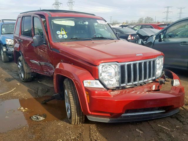 1J4PN5GK0AW136514 - 2010 JEEP LIBERTY LI RED photo 1