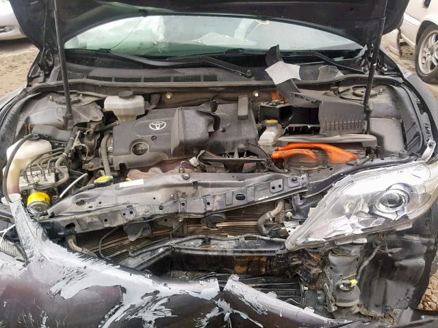 4T1BB3EKXAU120165 - 2010 TOYOTA CAMRY HYBR GRAY photo 7