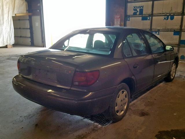 1G8ZH52891Z226299 - 2001 SATURN SL1 GRAY photo 4