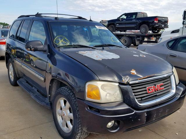 1GKDS13S142406432 - 2004 GMC ENVOY BLACK photo 1