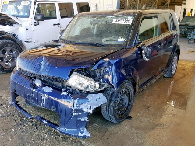 JTLZE4FE0FJ068521 - 2015 TOYOTA SCION XB 蓝色 照片 2