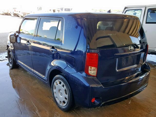 JTLZE4FE0FJ068521 - 2015 TOYOTA SCION XB 蓝色 照片 3