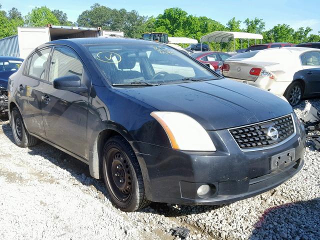 3N1AB61E38L695734 - 2008 NISSAN SENTRA 2.0 BLACK photo 1