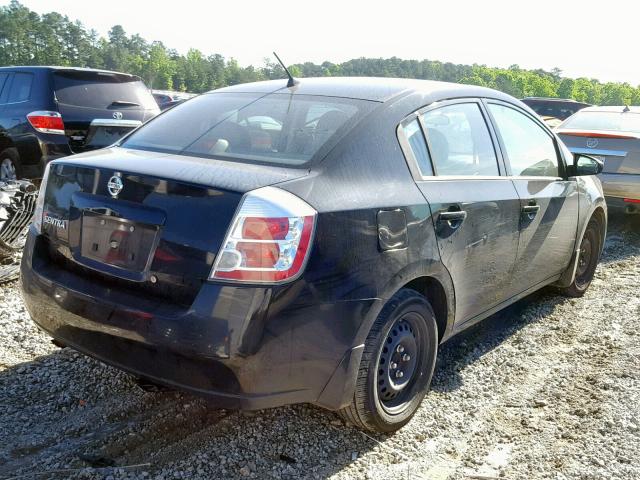 3N1AB61E38L695734 - 2008 NISSAN SENTRA 2.0 BLACK photo 4