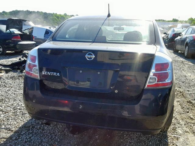 3N1AB61E38L695734 - 2008 NISSAN SENTRA 2.0 BLACK photo 9