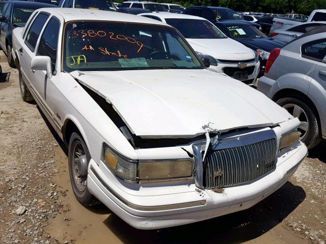 1LNLM81WXVY711633 - 1997 LINCOLN TOWN CAR E WHITE photo 1