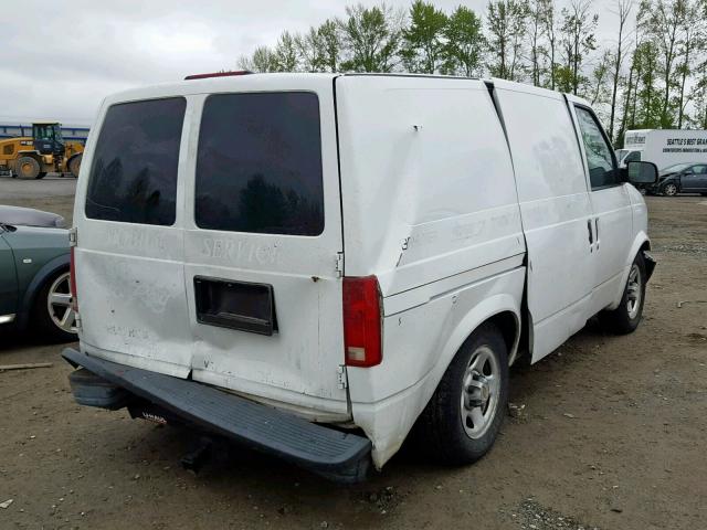 1GCDM19X44B105548 - 2004 CHEVROLET ASTRO WHITE photo 4