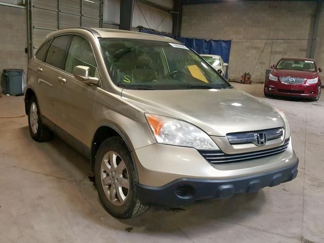 JHLRE48798C038518 - 2008 HONDA CR-V EXL TAN photo 1