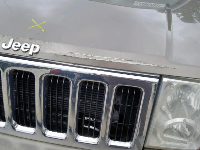 1J8HG48K06C157717 - 2006 JEEP COMMANDER GOLD photo 9