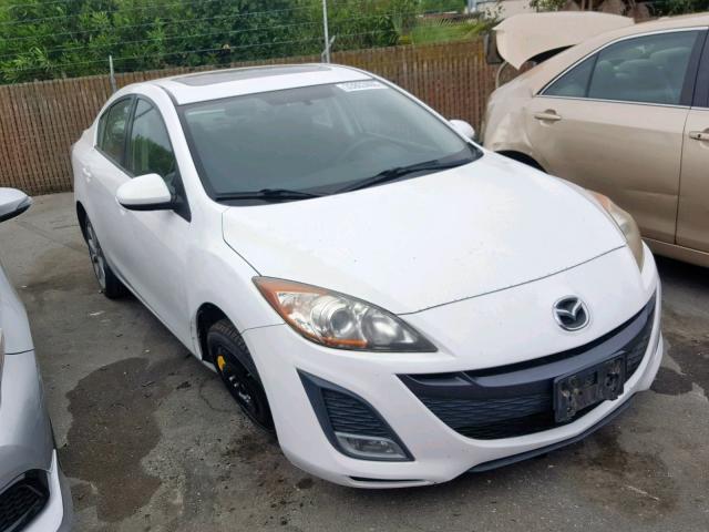 JM1BL1U69B1420468 - 2011 MAZDA 3 S WHITE photo 1