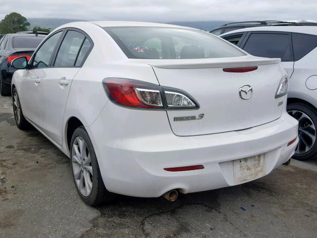 JM1BL1U69B1420468 - 2011 MAZDA 3 S WHITE photo 3