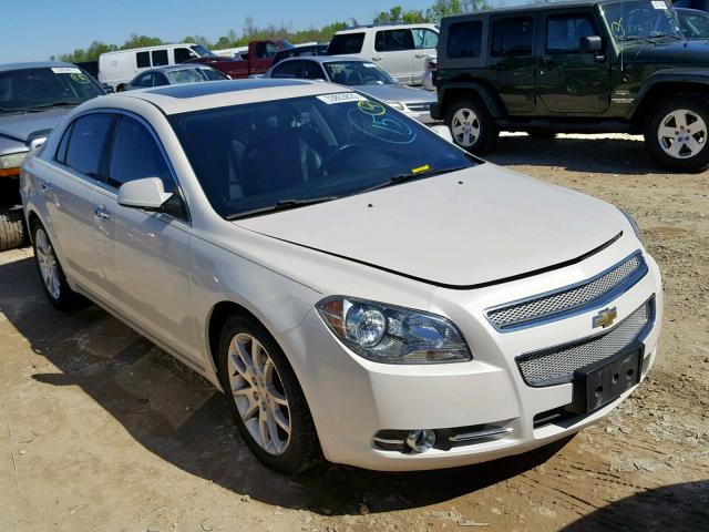 1G1ZE5E14BF379407 - 2011 CHEVROLET MALIBU LTZ WHITE photo 1