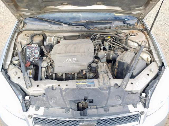2G1WD58C979351394 - 2007 CHEVROLET IMPALA SUP ვერცხლისფერი ფოტო 7