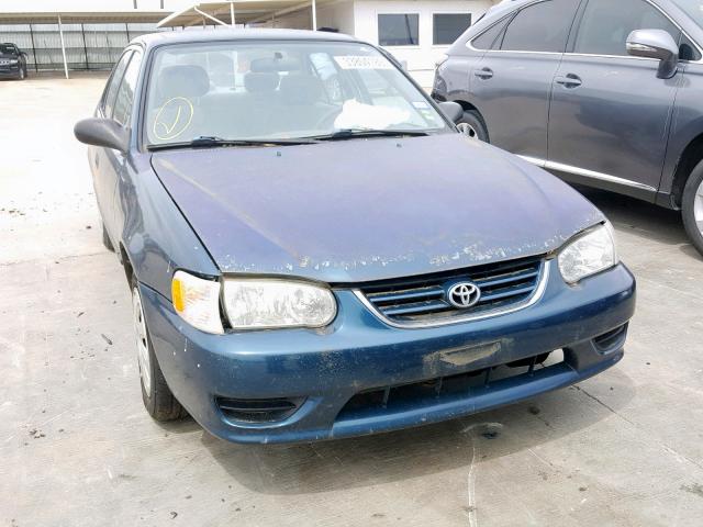 1NXBR12E82Z567139 - 2002 TOYOTA COROLLA CE BLUE photo 9