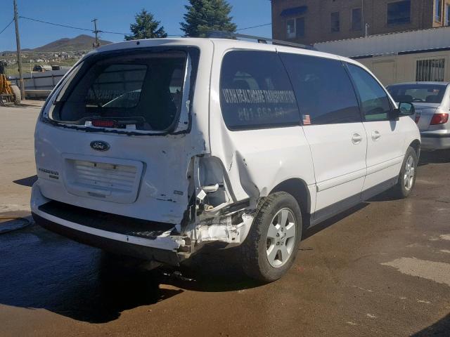 2FMZA57655BA72535 - 2005 FORD FREESTAR S WHITE photo 4