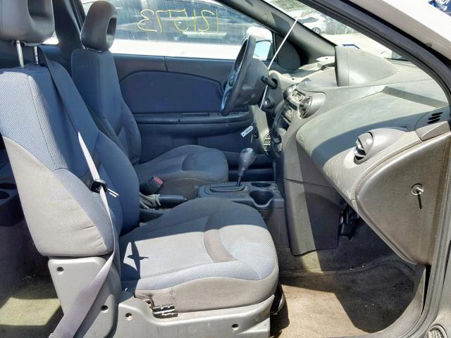 1G8AN12F43Z177402 - 2003 SATURN ION LEVEL SILVER photo 5