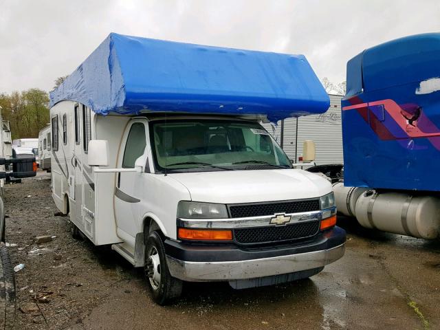 1GBJG31U751113372 - 2005 CHEVROLET EXPRESS RV WHITE photo 1