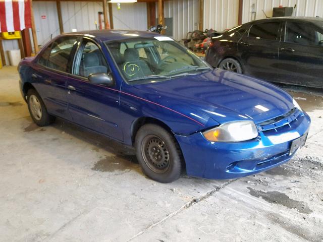 1G1JF52FX47286981 - 2004 CHEVROLET CAVALIER L BLUE photo 1