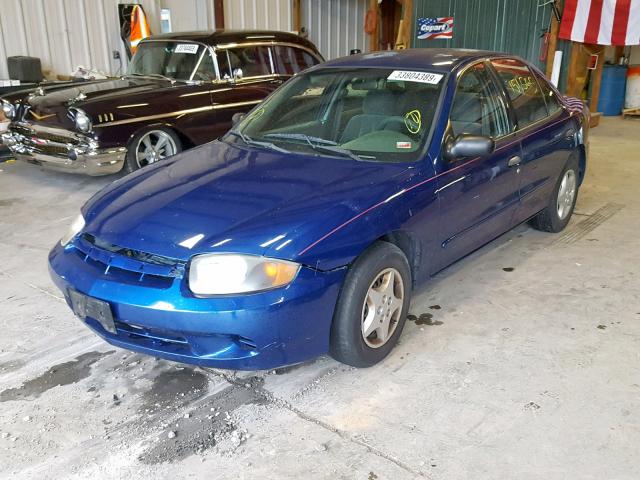 1G1JF52FX47286981 - 2004 CHEVROLET CAVALIER L BLUE photo 2