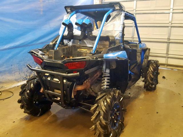 3NSVDM999HF915430 - 2017 POLARIS RZR XP 100 BLUE photo 4