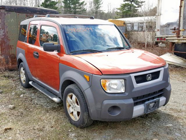 5J6YH285X3L025282 - 2003 HONDA ELEMENT EX ORANGE photo 1