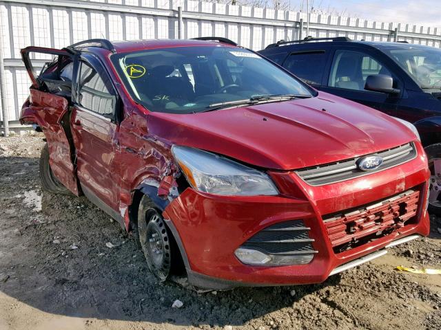 1FMCU0GX2FUC68971 - 2015 FORD ESCAPE SE RED photo 1