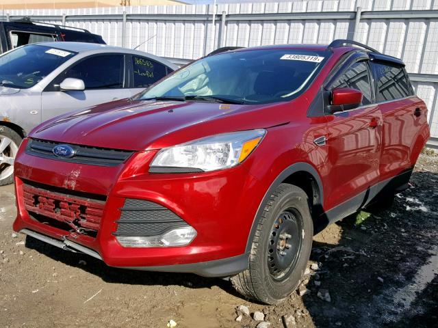 1FMCU0GX2FUC68971 - 2015 FORD ESCAPE SE RED photo 2