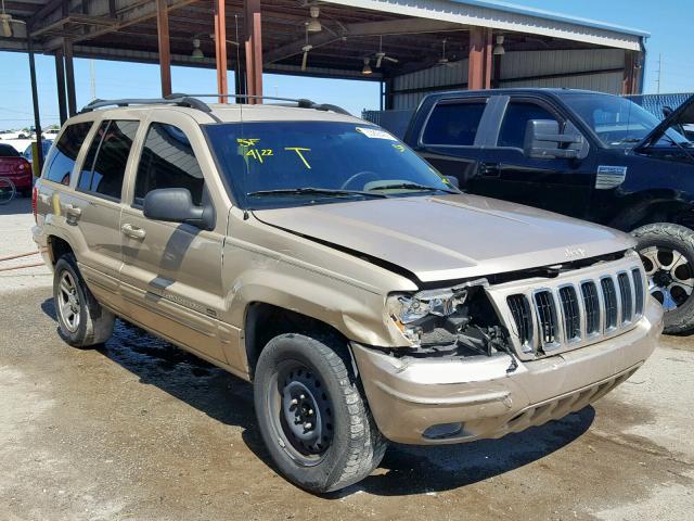 1J4GX58S81C672671 - 2001 JEEP GRAND CHER BEIGE photo 1