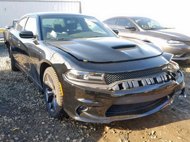 2C3CDXHG6KH583947 - 2019 DODGE CHARGER GT BLACK photo 1