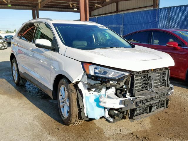 2FMPK3J9XKBB47978 - 2019 FORD EDGE SEL WHITE photo 1